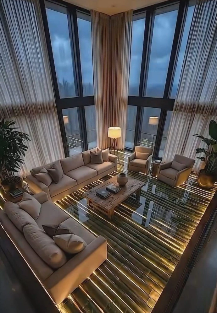 3D Epoxy flooring with lighting